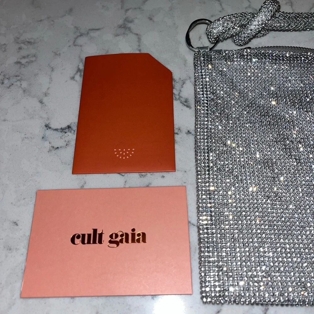 Cult Gaia mini Hera rhinestone shoulder bag - Picture 5 of 12